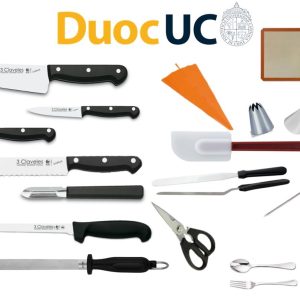 Set Estudiantes Gastronomía - DUOC UC - 3CLAVELES - Uniblock