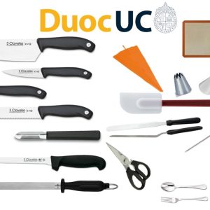 Set Estudiantes Gastronomía - DUOC UC - 3CLAVELES - evo