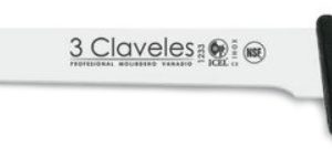 CUCHILLO FILETEADOR - COD: 1233-22cm - LIGHT - 3CLAVELES - ESPAÑOL