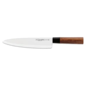 Cuchillo Medio Golpe 20cm - 3Claveles - "Ceramic" - Madera